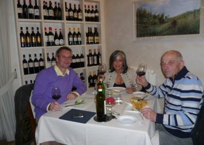 Eten bij Casa di Francesca met Arcangelo